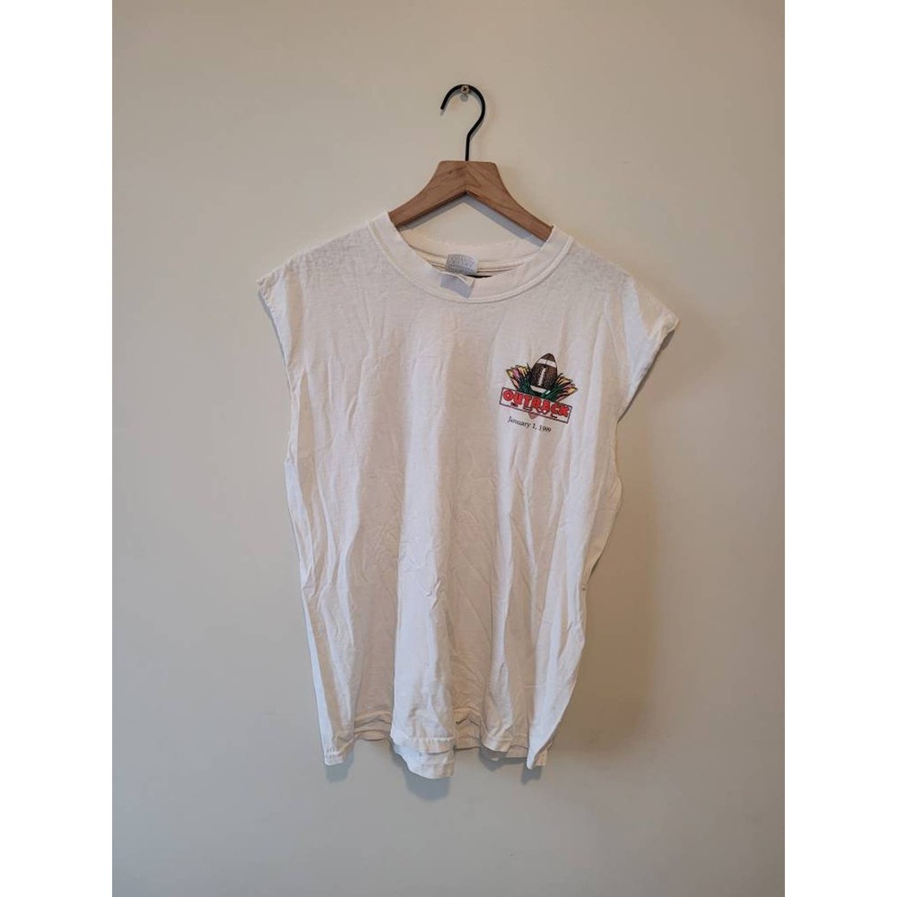Vintage 90s naturally distressed sleeveless tank